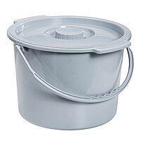 Drive™ Commode Bucket w/ Handle & Cover, 12 Quart (MPN 11108)