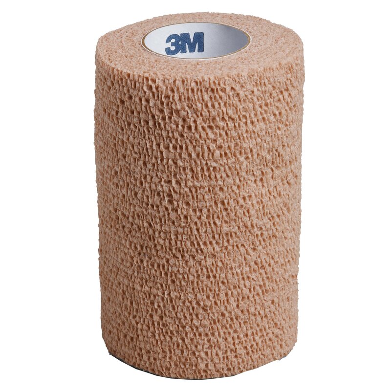 3M™ Coban™ Cohesive Bandage – Tan, 5 Yard Roll