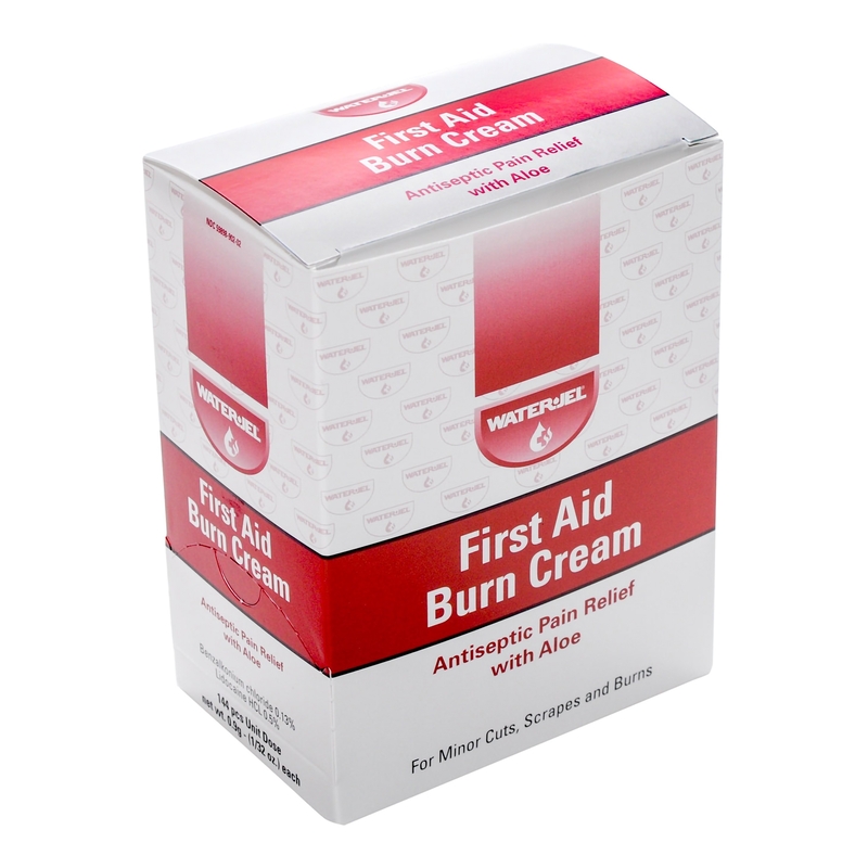 Water Jel® Burn Relief Cream 0.9 g Individual Packet (BZK + Lidocaine)
