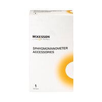 McKesson LUMEON™ Reusable Blood Pressure Cuff & Bulb – Adult, 23–40 cm Arm, Nylon