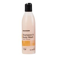 McKesson® Shampoo and Body Wash Apricot Scent 8 oz. Flip-Top Bottle