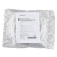 Nasal Cannula McKesson Adult Curved Prong / NonFlared Tip