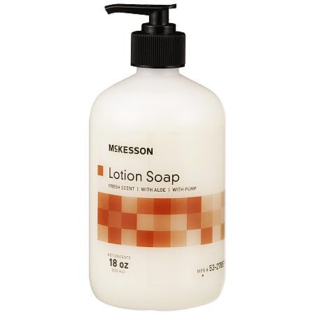 McKesson Lotion Soap, 18 oz Pump Bottle, Fresh Scent