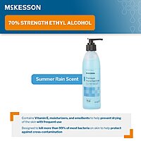 McKesson® Premium Hand Sanitizer 8 oz. Ethyl Alcohol Gel Pump Bottle