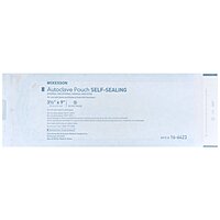 McKesson Sterilization Pouch – EO Gas / Steam, 3½ × 9 Inch, Self-Seal