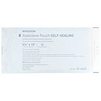 McKesson® Sterilization Pouch EO Gas / Steam 5-1/4″ × 10″ Self-Seal