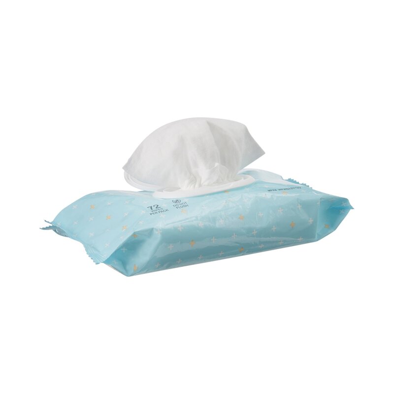 McKesson Baby Wipes Unscented Soft Pack 72 Count (PK/72EA)