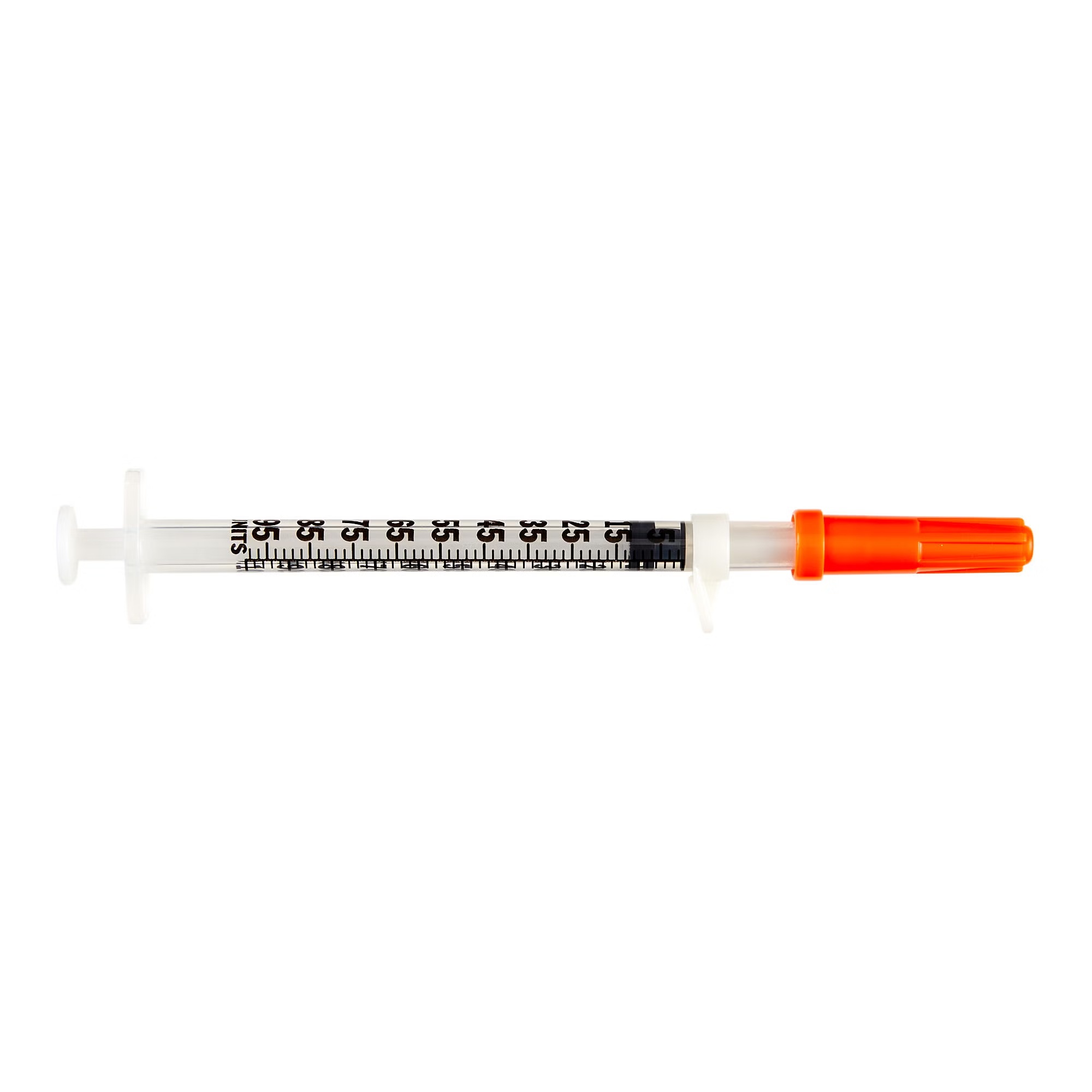 Magellan™ Safety Insulin Syringe with Needle, U-100, 1 mL, 29G x 1/2 Inch, Sterile, (CS/500EA)