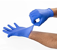 Sol-M® Nitrile Examination Gloves – 3.5 g, Violet Blue