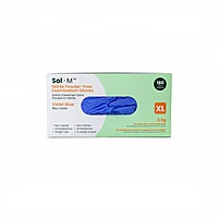 Sol-M® Nitrile Examination Gloves – 3.5 g, Violet Blue