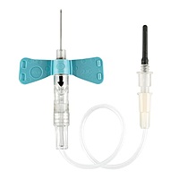 SOL-GUARD® XtraThin Safety Pull Button IV Infusion Set 3/4 " x 12" Tubing