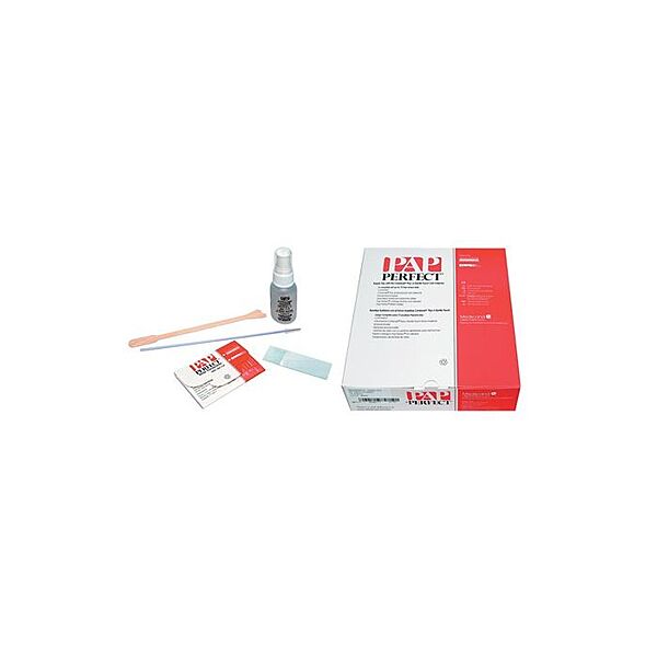 Pap-Perfect® Pap Smear Collection Kit – Plastic Spatula & Slide Transporter, Non-Sterile