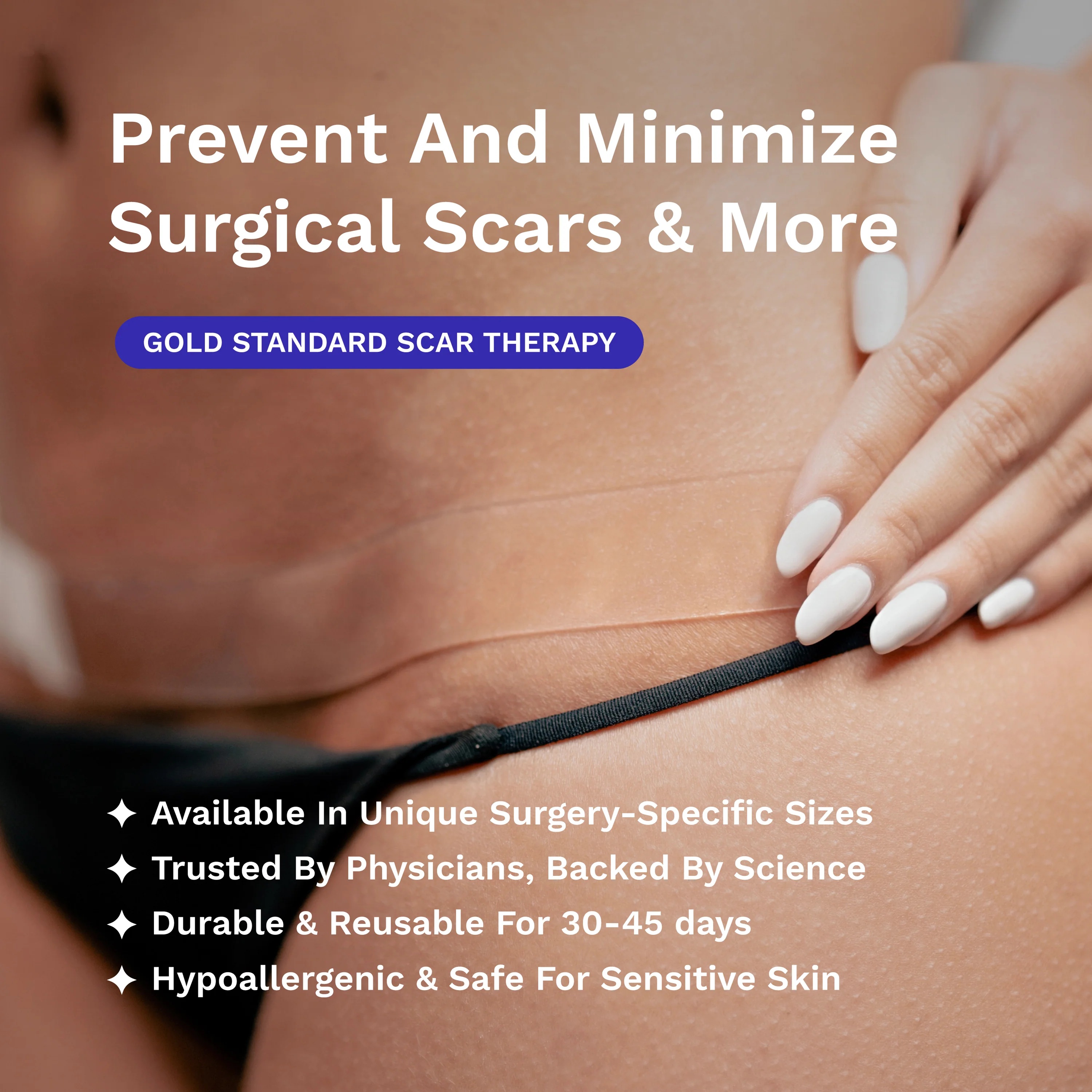 Scar Management Kit Rejuvaskin®Scar Heal® 1 X 12 Inch Strip NonSterile